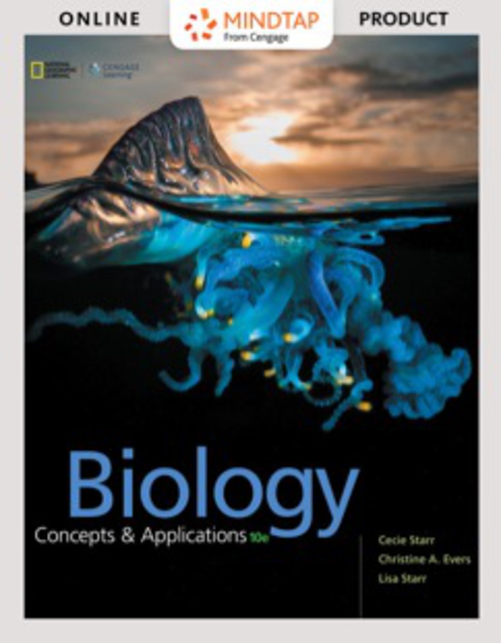 MindTap Biology for Starr/Evers/Starr's Biology: Concepts and Applications, 10th Edition, [Instant Access], 2 terms (12 months) 10th Edition â€“ PDF/EPUB Version Downloadable